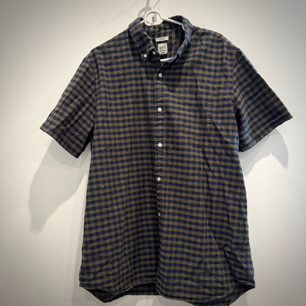 Gap Short Sleeve Button Down